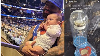 Arcángel presentó orgulloso a su