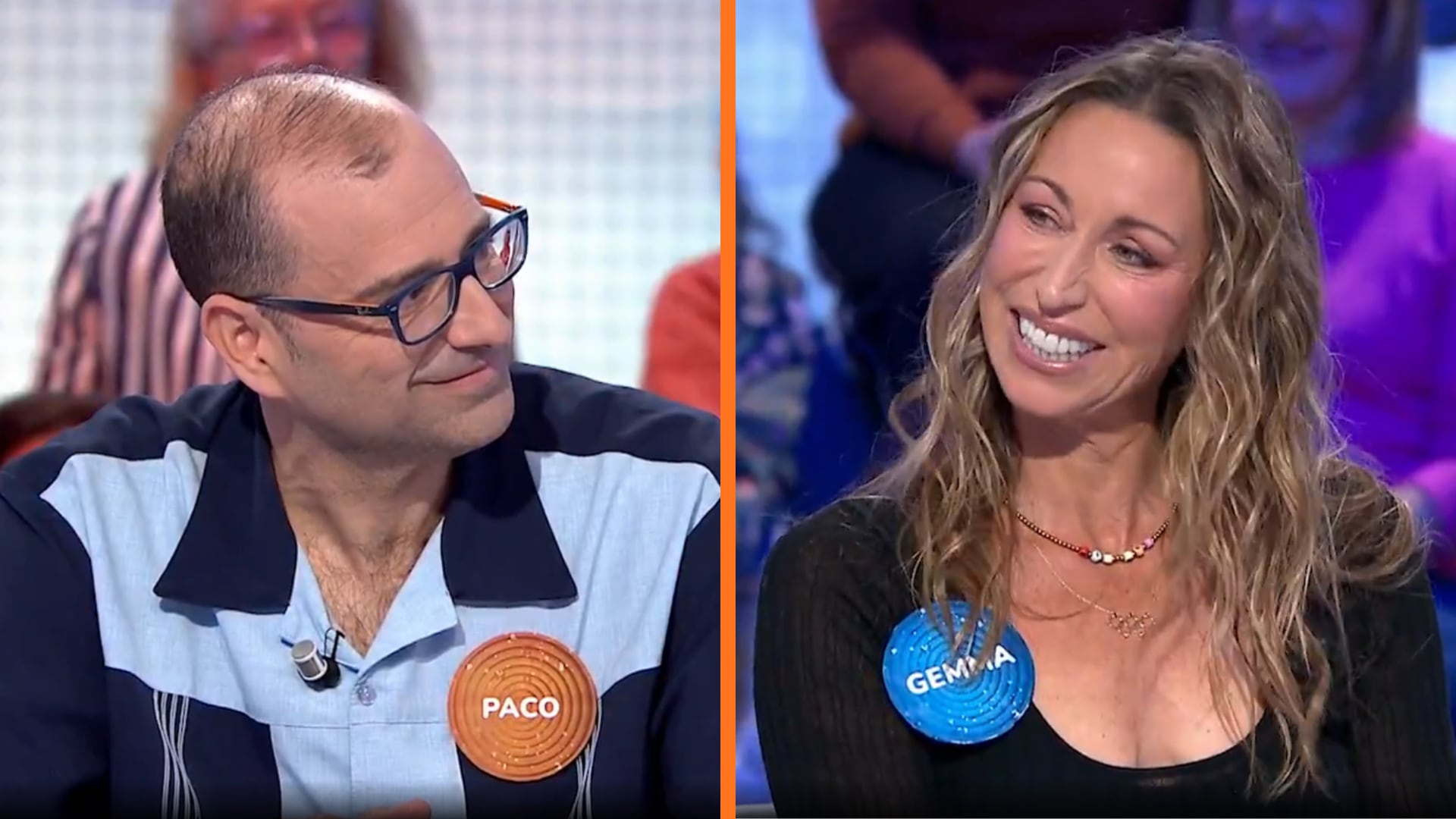 Paco Cabezas y Gemma Mengual en