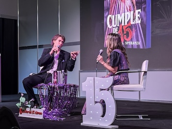 Santiago Speranza presenta "Cumple de 15"