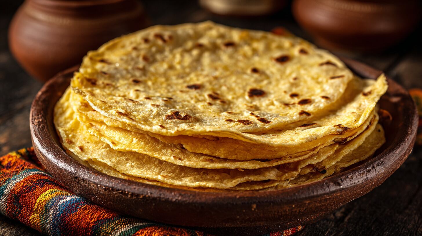 Tortillas de avena caseras recién hechas sobre tabla de madera, opción ligera, nutritiva y versátil para comidas saludables. - (Imagen Ilustrativa Infobae)