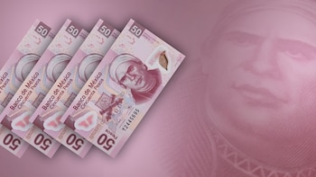 El billete de 50 pesos