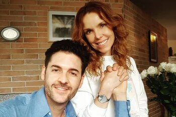 Adriana Romero y Rodrigo Candamil