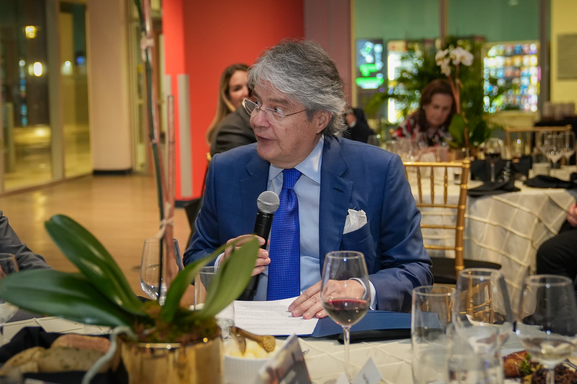 El ex presidente de Ecuador, Guillermo Lasso.