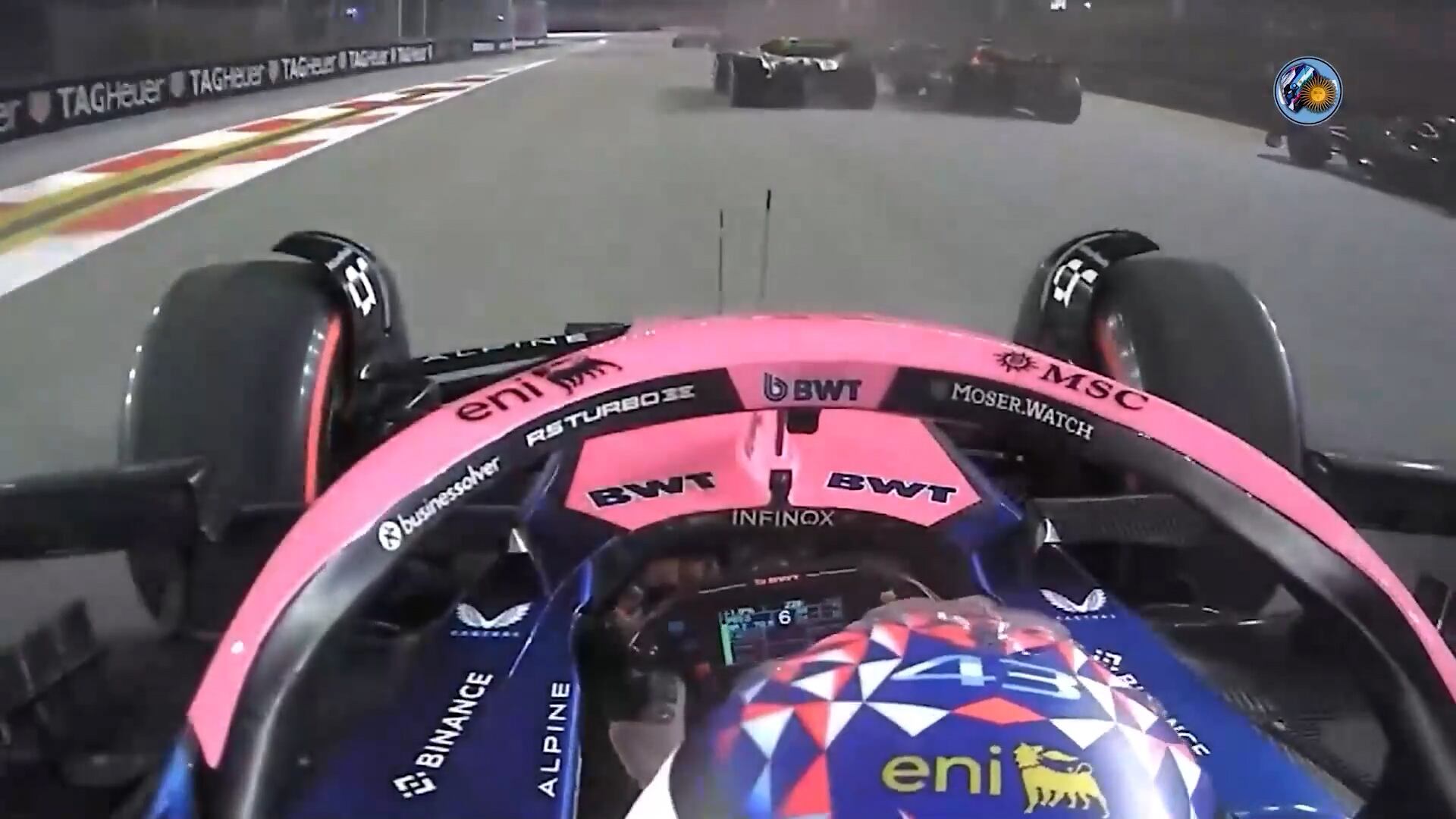 El piloto argentino volvió a tener una gran partida en Singapur