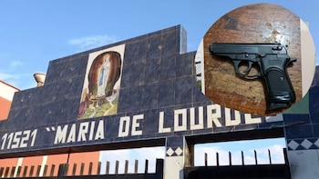 PNP retiene a escolar de 13 años por portar un arma de fuego dentro de un colegio