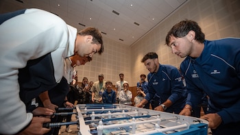 Asado, juegos y los últimos detalles: la intimidad del equipo argentino en la previa de la serie de Copa Davis ante Turquía