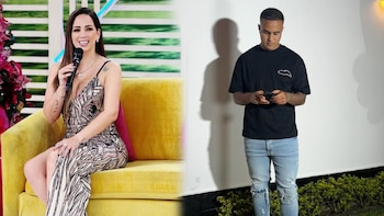 Melissa Klug y Jesús Barco