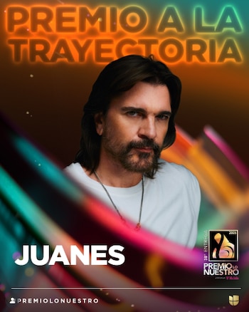 Juanes recibirá un reconocimiento a