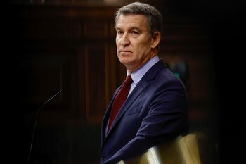 Spanish opposition leader Alberto Nunez