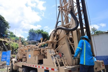 El nuevo sistema de agua potable incluye pozo, planta de tratamiento, tanque de almacenamiento y una red de distribución de 3,5 kilómetros. (Foto cortesía DOM)