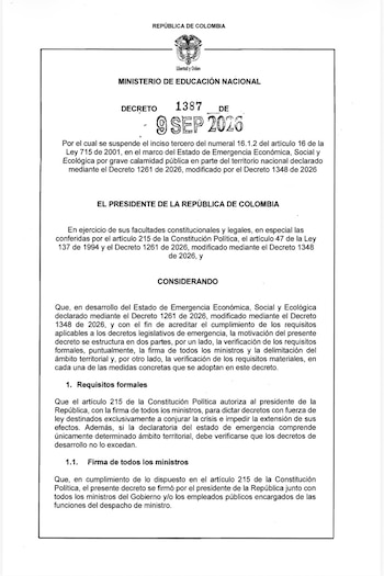 Ministerio de Educación - crédito Ministerio de Educación