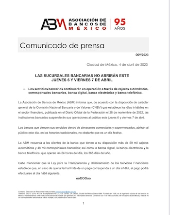 La Asociación de Bancos de