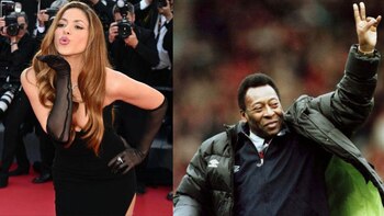 La colombiana, quien conoció en