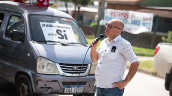 El presidente del PIT-CNT de