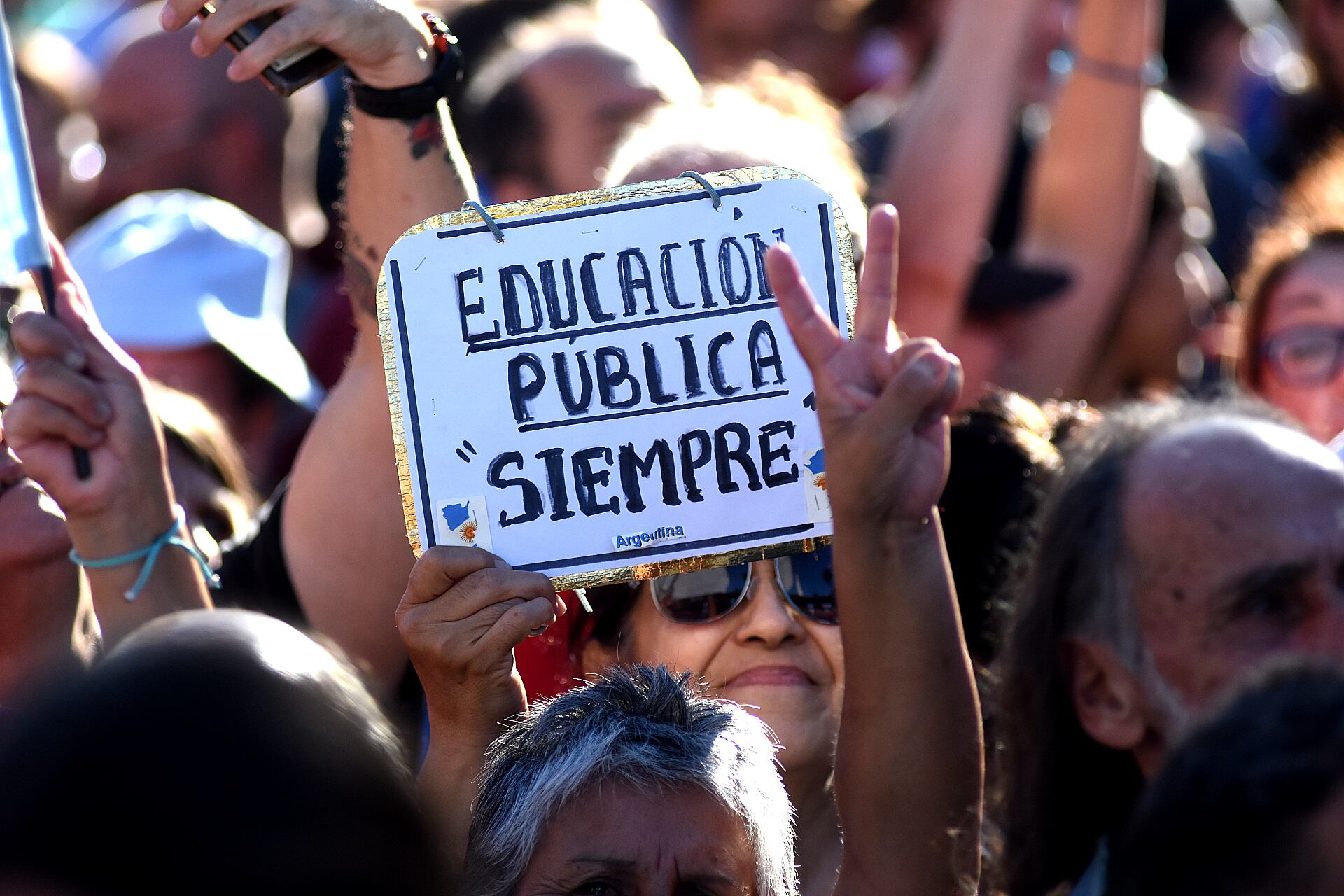 Además, los gremios preparan una nueva marcha federal universitaria (Nicolas Stulberg)