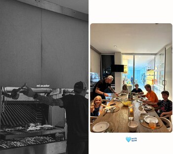 Las postales familiares que subió