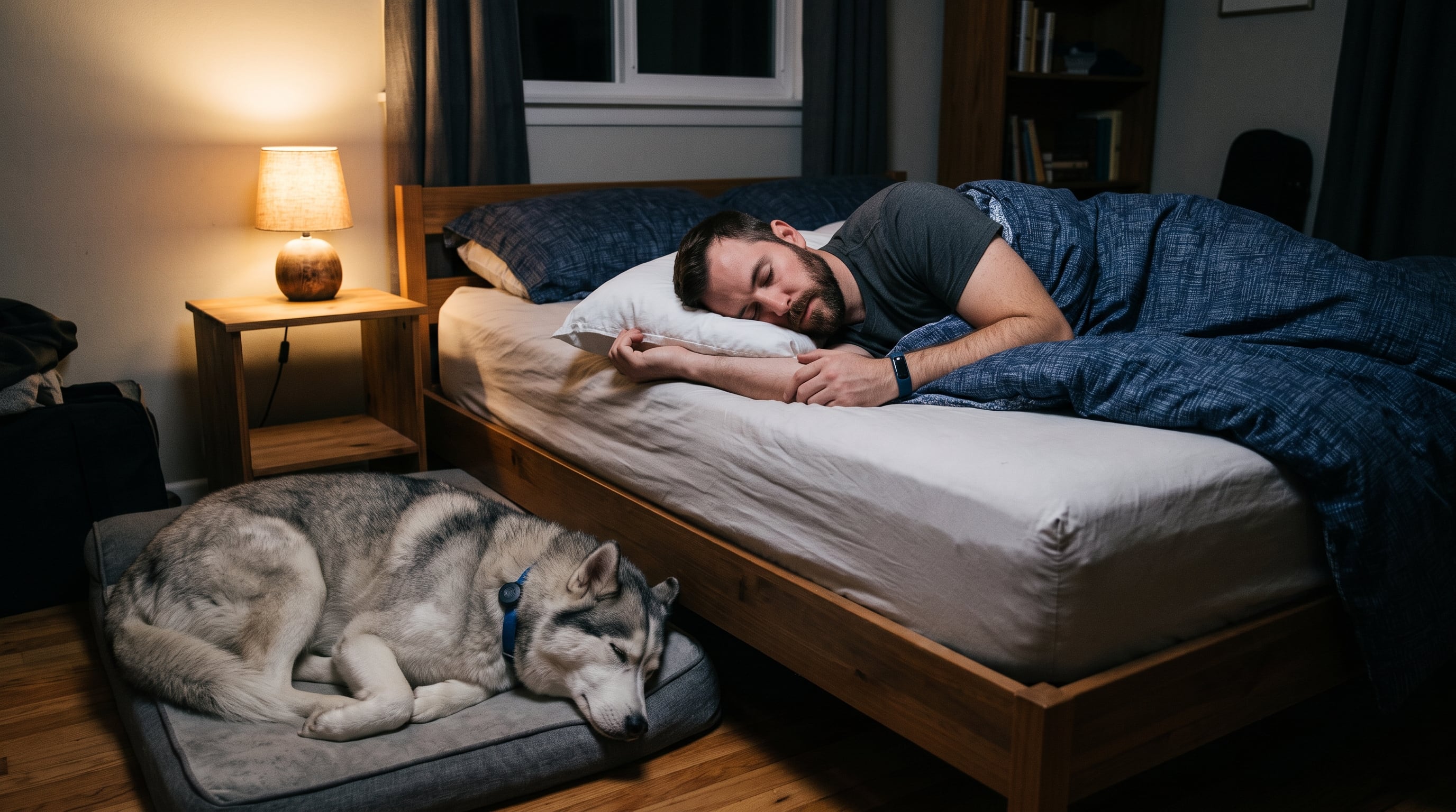 Los registros de movimiento indicaron que las personas iniciaron la actividad nocturna antes que sus perros en el 45% de los casos analizados (Imagen Ilustrativa Infobae)
