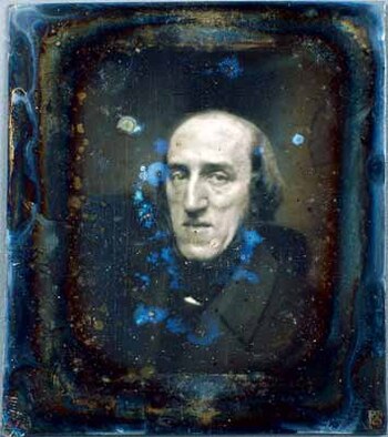 Daguerrotipo de Joseph Plateau (Foto: