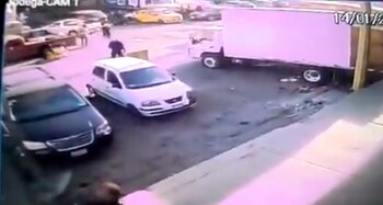 Una pareja, un hombre y