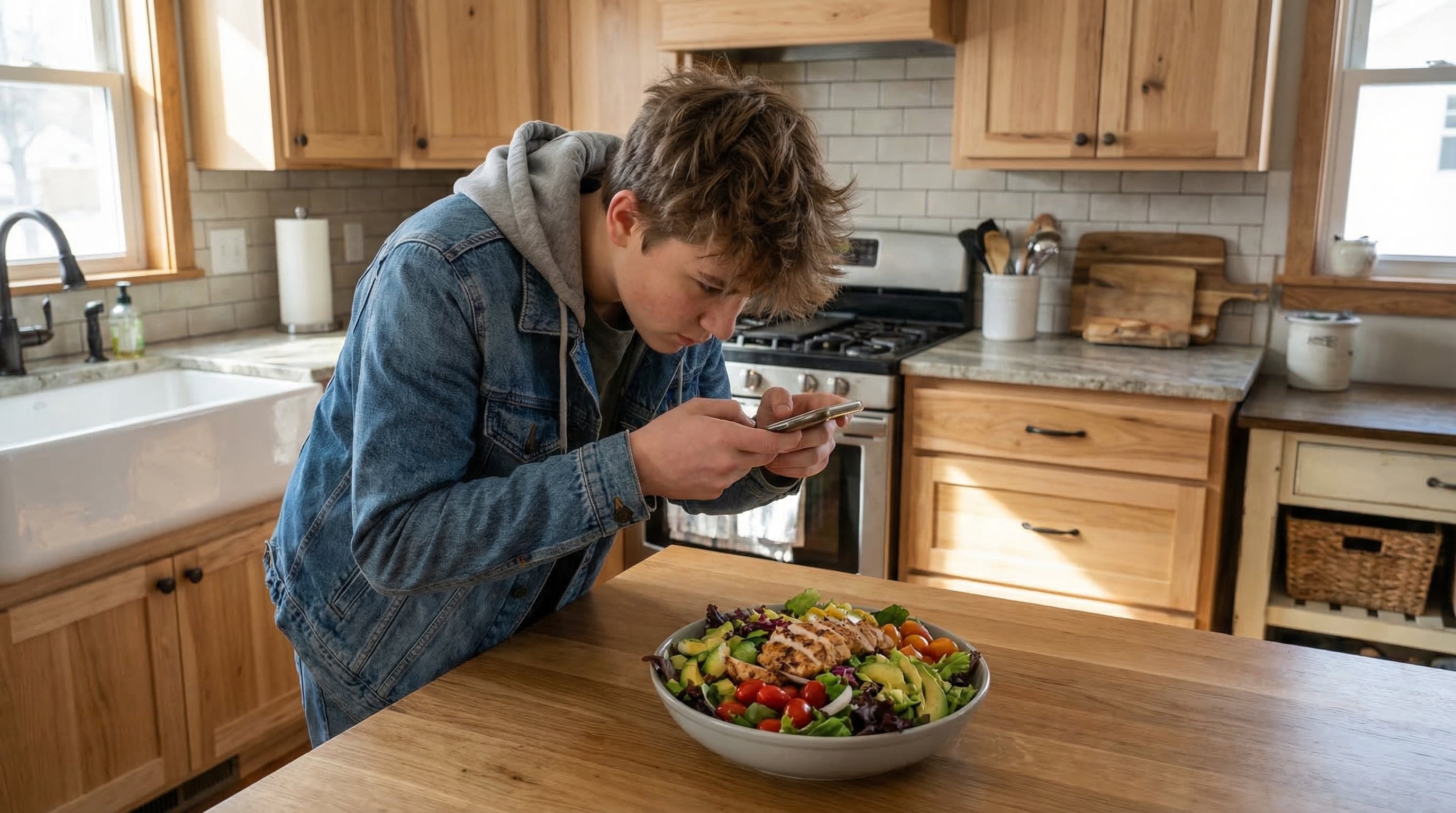 Los menús sugeridos por IA restringen las calorías por debajo del mínimo recomendado, lo que puede impactar negativamente en el desarrollo físico y cognitivo (Imagen Ilustrativa Infobae)