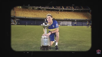 El ex One Direction que posó con una camiseta retro de Boca y recordó su visita a la Bombonera: “Fue increíble”