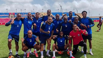 Los jugadores de la selección de Cabo Verde (EFE/Federación Caboverdiana de Fútbol)