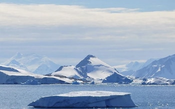 Paisaje ártico en una imagen