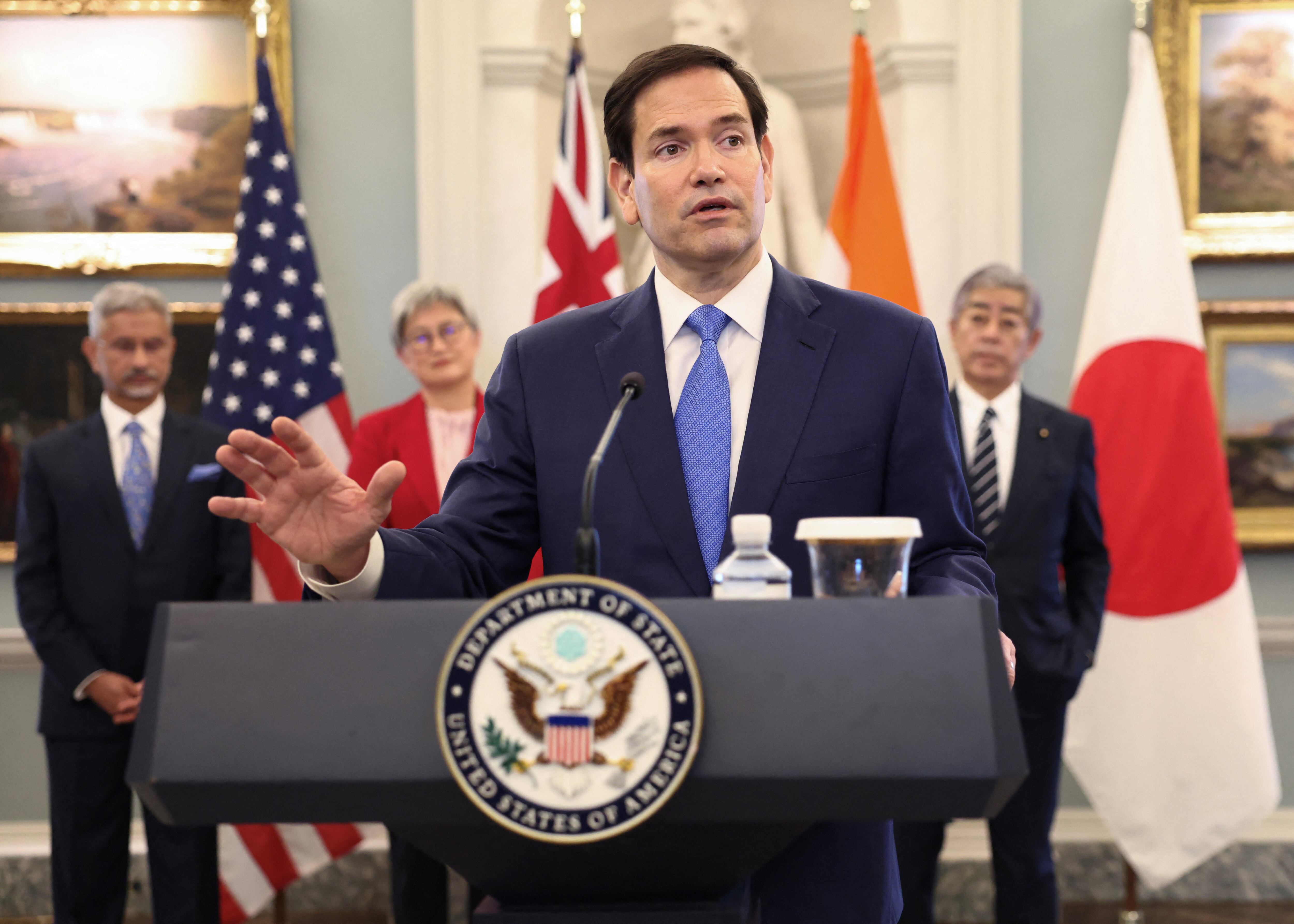 El secretario de Estado de EE.UU., Marco Rubio. (REUTERS/Kevin Lamarque)