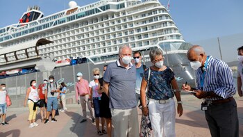 Un crucero internacional hizo escala