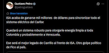 Gustavo Petro culpó a Fico