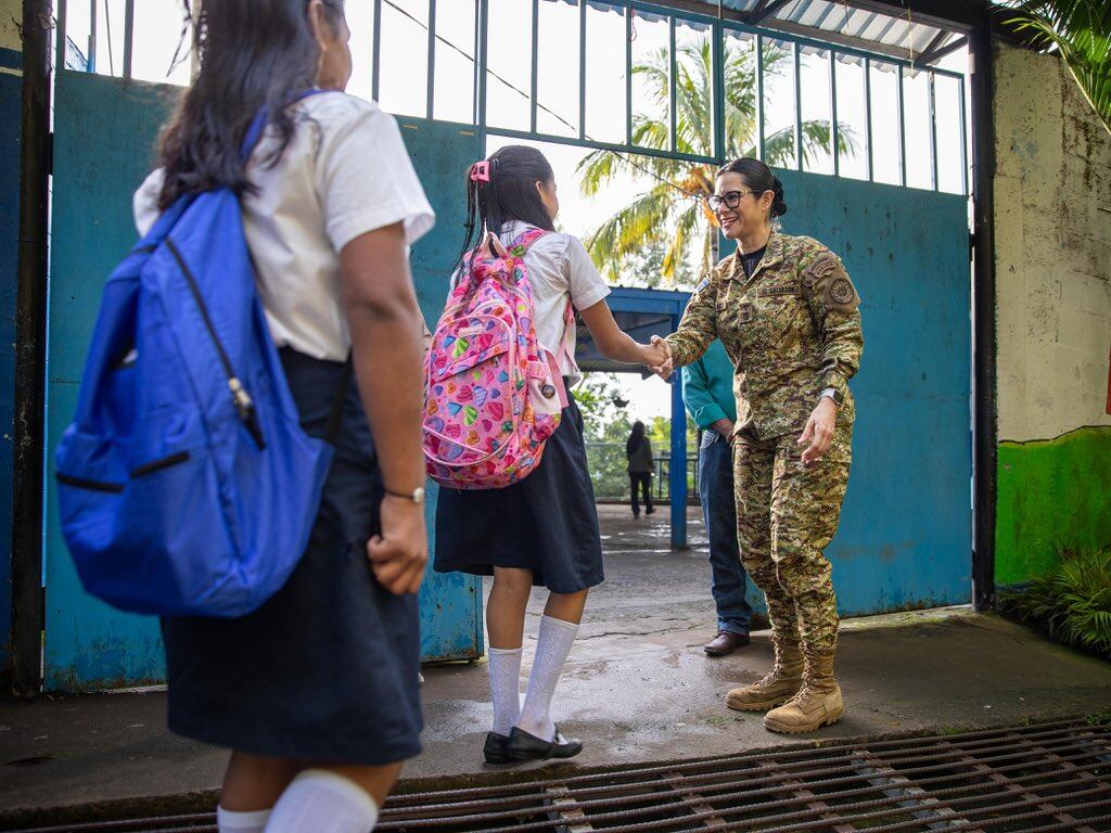 (Foto cortesía de la ministra)