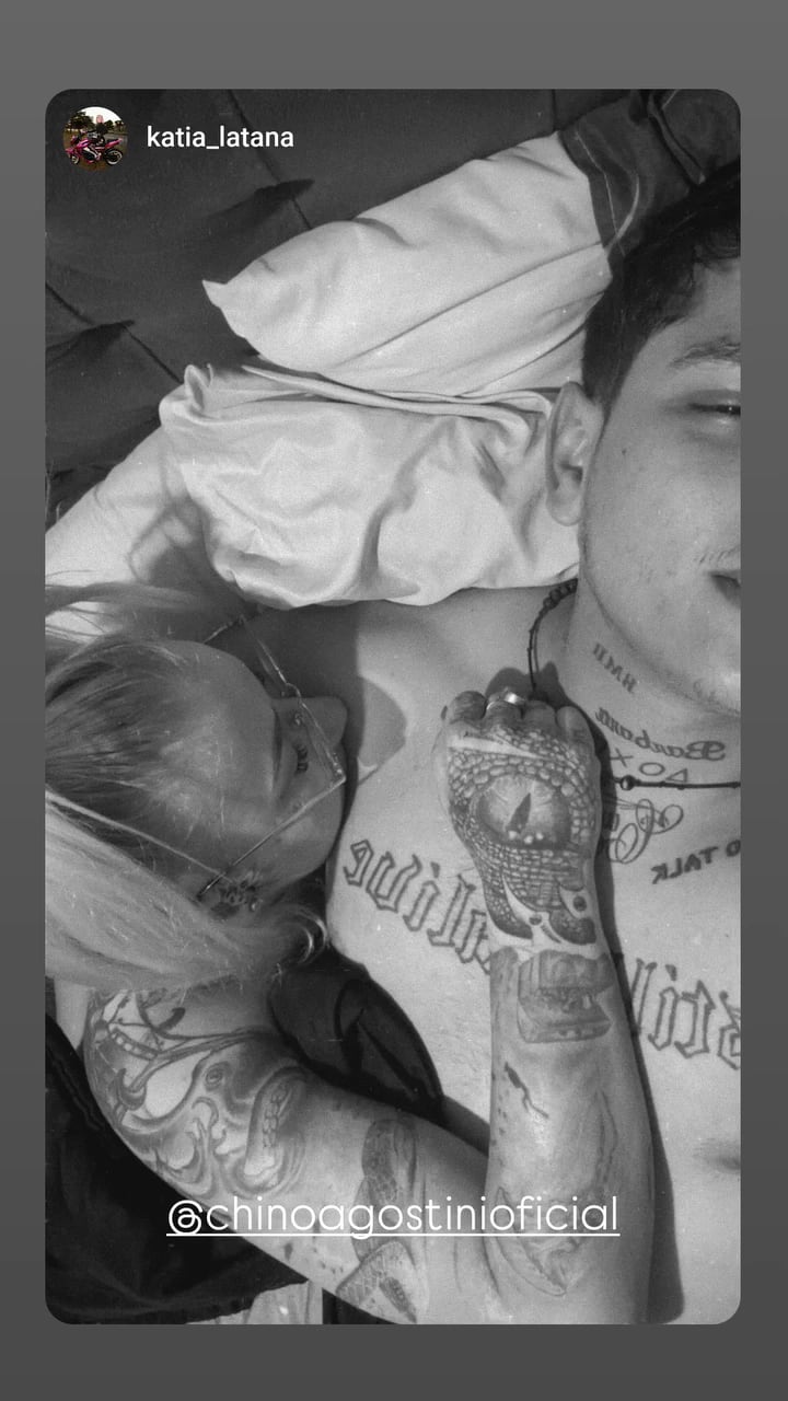 Lla Tana de Gran Hermano se mostró sin filtros y compartió una foto desde la cama con el Chyno