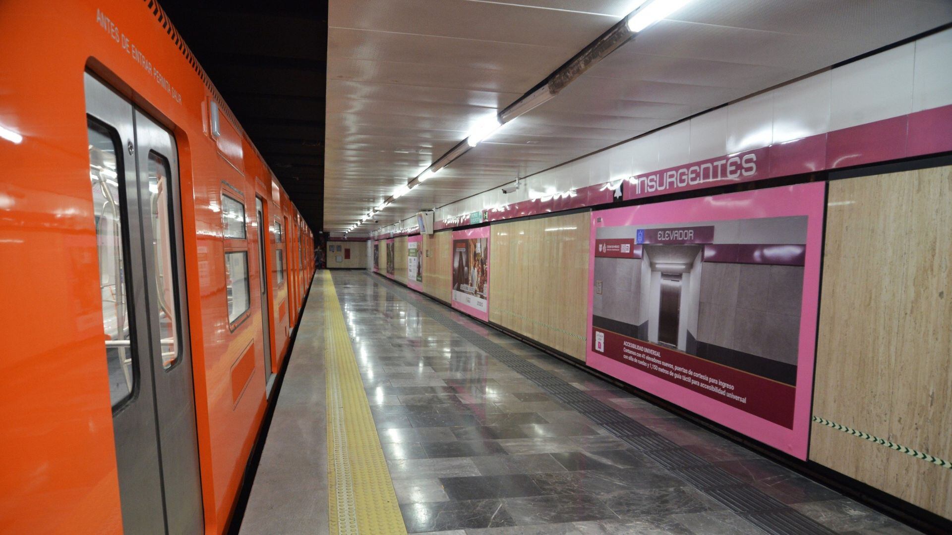 El servicio de la Línea 1 del Metro será modificado el 22 de abril (X/ @MetroCDMX)