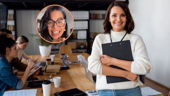 Laura Vargas, colombiana trabajando en