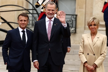 El presidente francés Emmanuel Macron