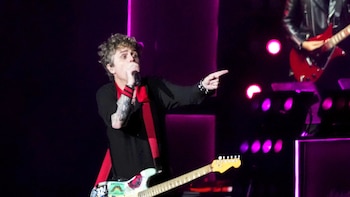 Green Day durante su presentación