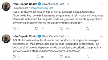 Reacciones a César Gaviria