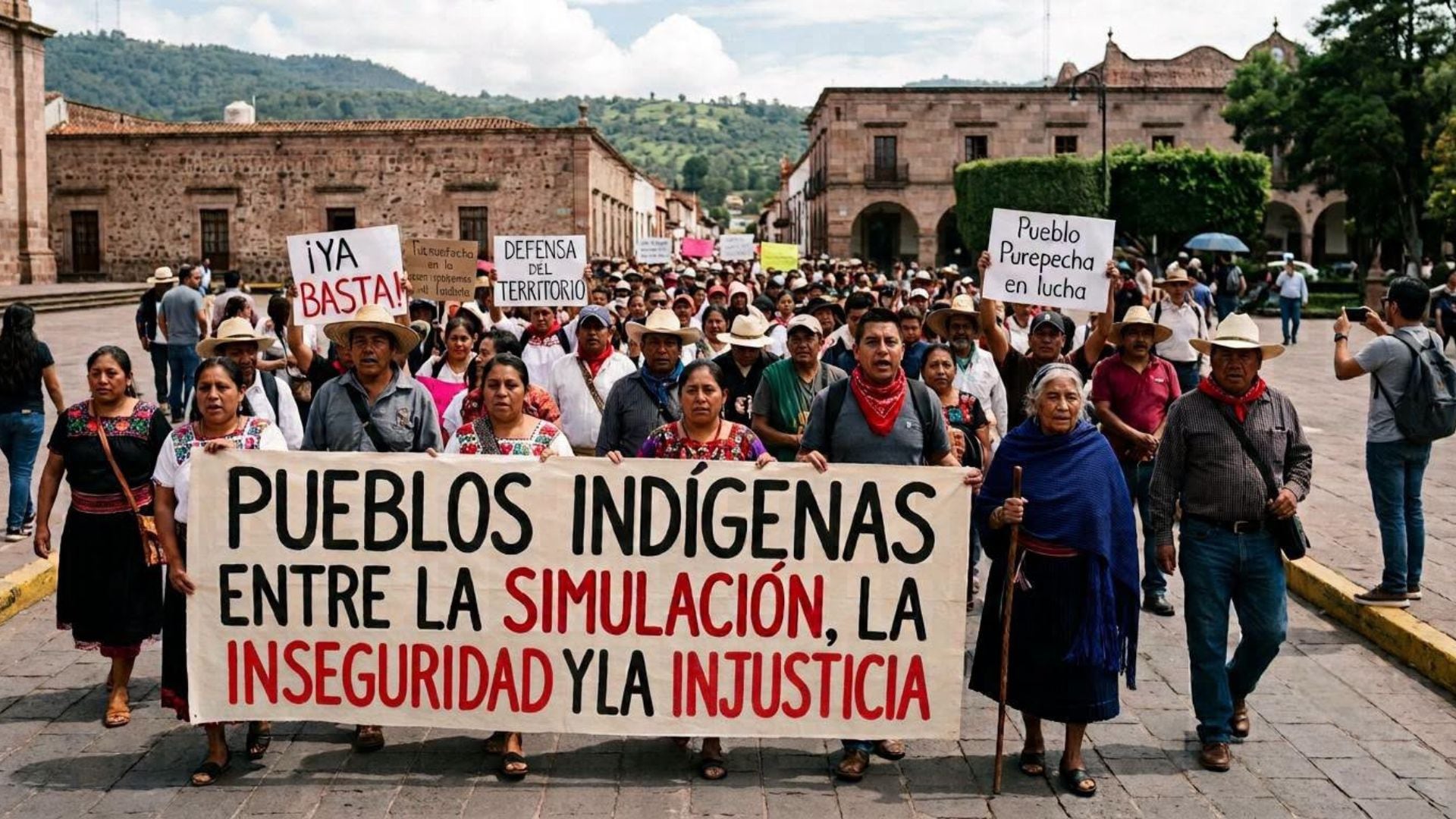 Comunidades indígenas de Michoacán acusan que para el gobierno “es más importante la venta de aguacate” que su seguridad