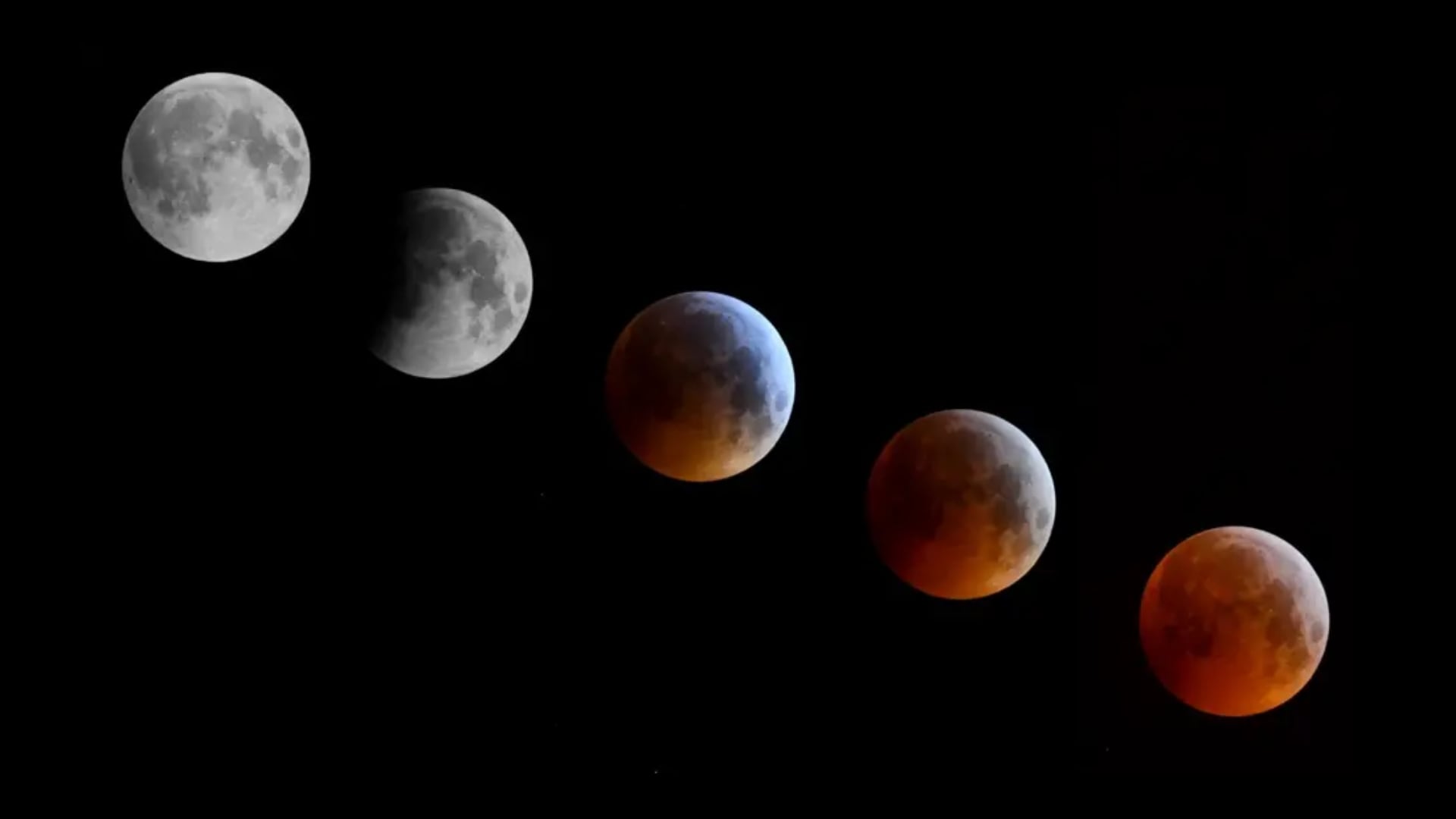 La fase máxima del eclipse lunar es conocida como