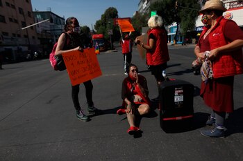 Un grupo de mujeres trans