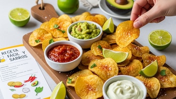Papitas botaneras crujientes: receta fácil y sabrosa para compartir