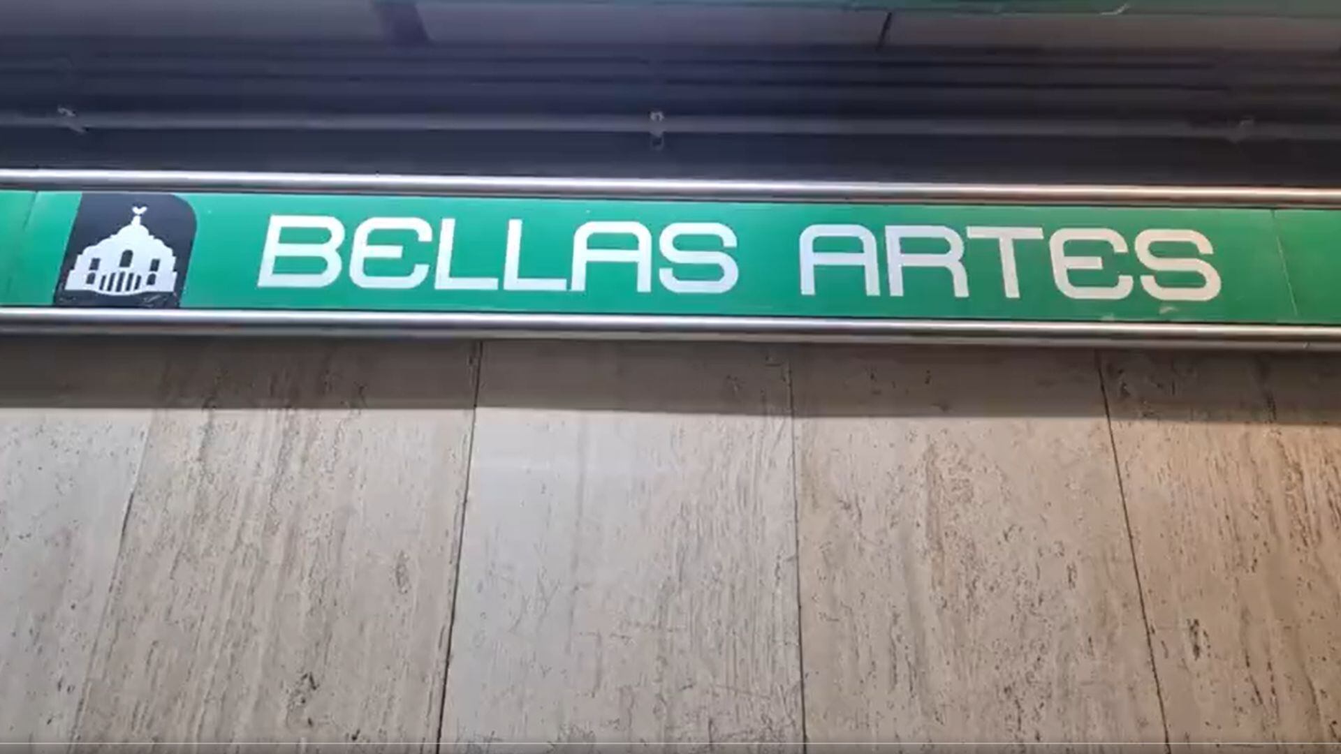 Localizaron el cuerpo de una persona en las vías del Metro Bellas Artes en la Línea 8 (X/ @MetroCDMX)