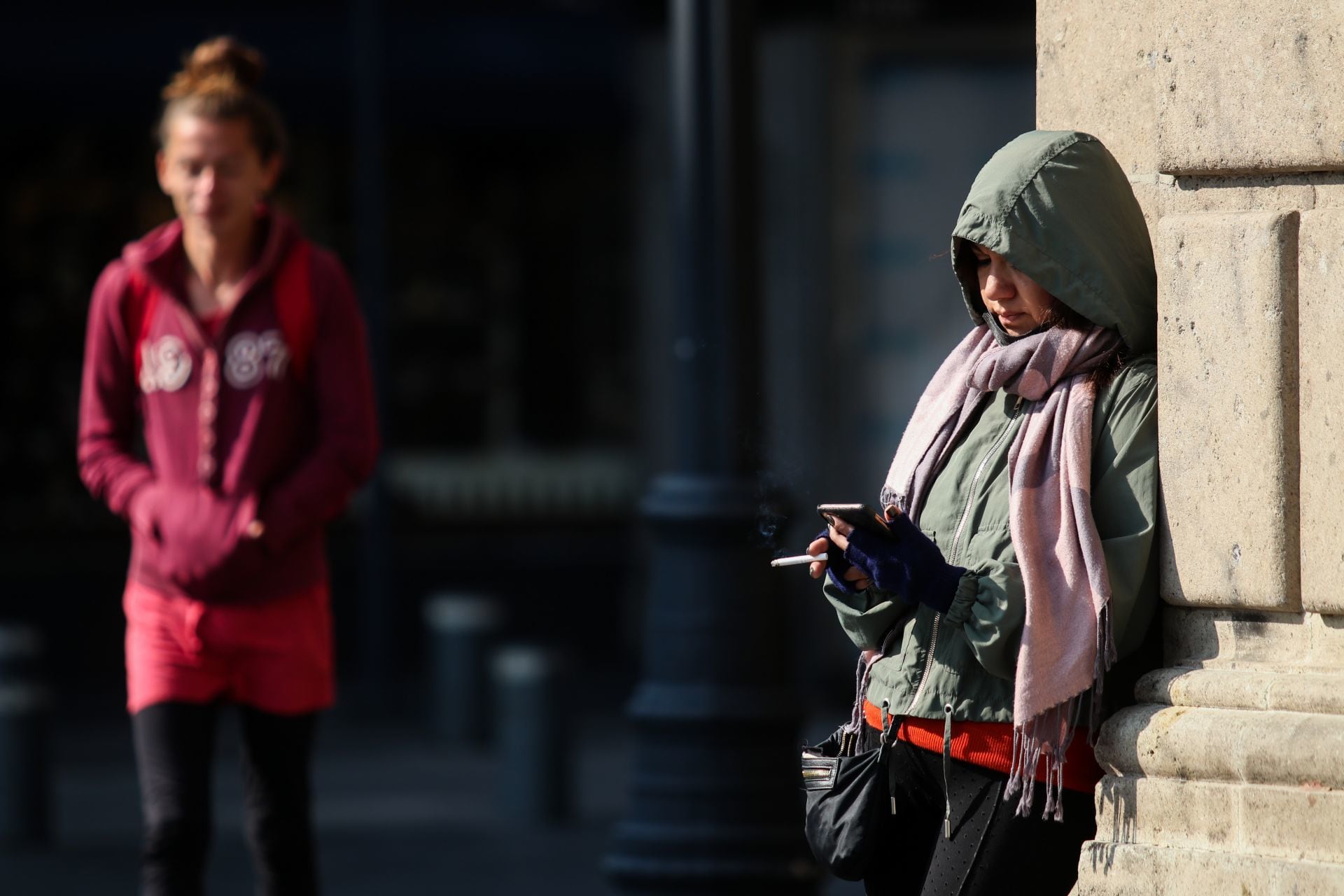 El paso de un frente frío y la entrada de humedad modifican el ambiente en gran parte del país. (Cuartoscuro)