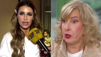 Mariana Brey habló de su supuesto enojo con Georgina Barbarossa en la previa del Martín Fierro: “No estaba llorando por eso”