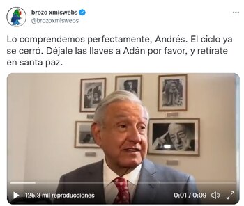 Brozo ironizó en que los