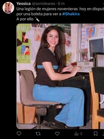 Shakira es blanco de memes