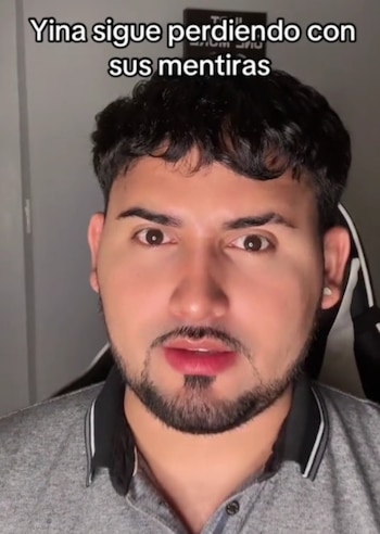 El creador de contenido confesó que se inventó la información que le dio a Yina sobre Emiro - crédito @_soymiguetv/ Instagram