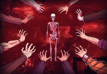 Fotograma cedido hoy por el