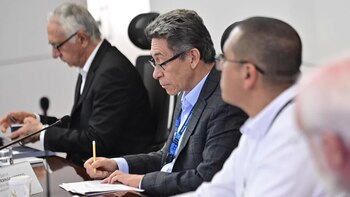 Reunión del ministro de Salud