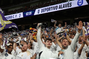 Aficionados del Madrid. (REUTERS/Violeta
